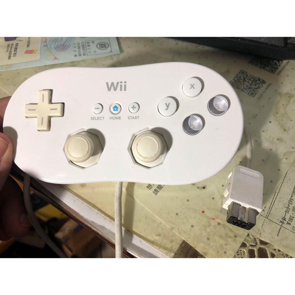 遊戲歐汀 任天堂 原廠 Wii 迷你控制手把 白色 Pro 快賣完了