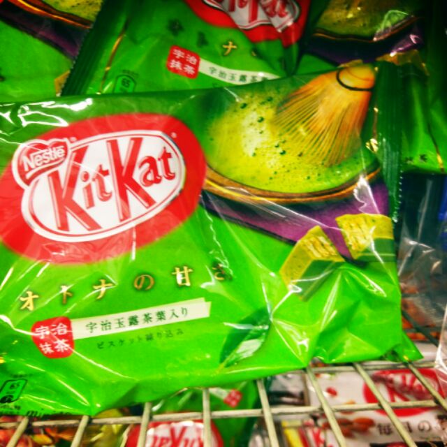 預購5月Kitkat 宇治抹茶三層餅乾