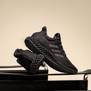 帝安諾 實體店面 Adidas 4D Futurecraft Triple Black 慢跑鞋 跑鞋 Q46228 全黑