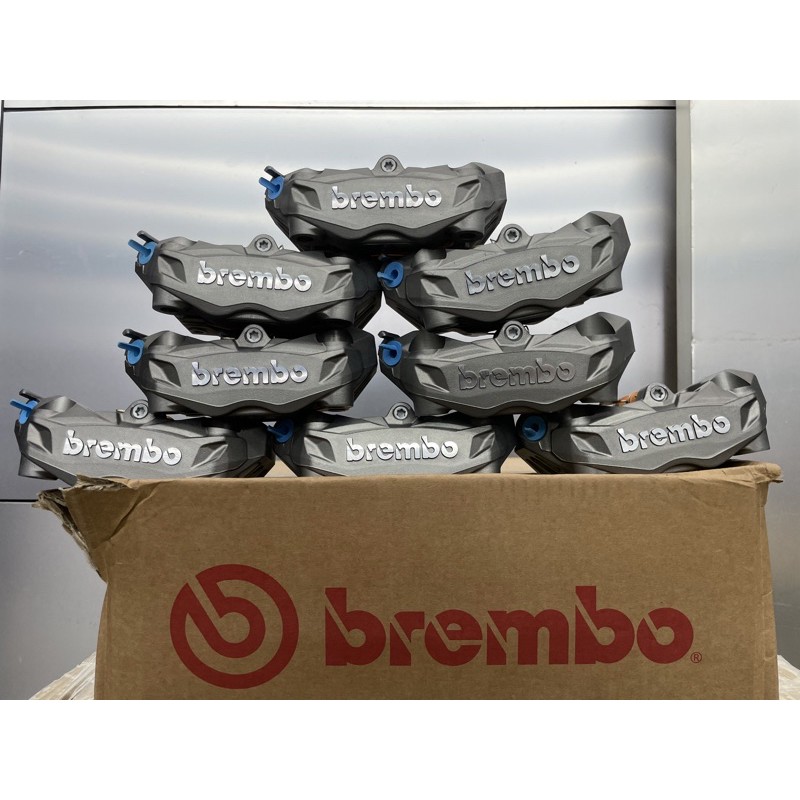 BREMBO AK 左卡 BREMBO 輻射卡鉗 適用 FORCE SMAX BWSR GOGORO2 孔距100MM