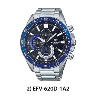 <秀>CASIO專賣店公司貨附保證卡及發票EDIFICE大錶徑賽車錶EFV-620D-1A2