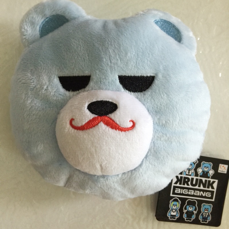 全新bigbang X Krunk Solo造型丸型臉票卡吊飾官方正品top 太陽sol 崔勝鉉已絕版 蝦皮購物