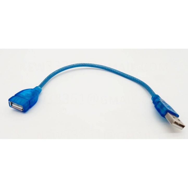 [日本貓雜貨舖](10D1615) USB 2.0 長度23公分 公對母 USB數據延長線  銅芯 優質 USB 延長線