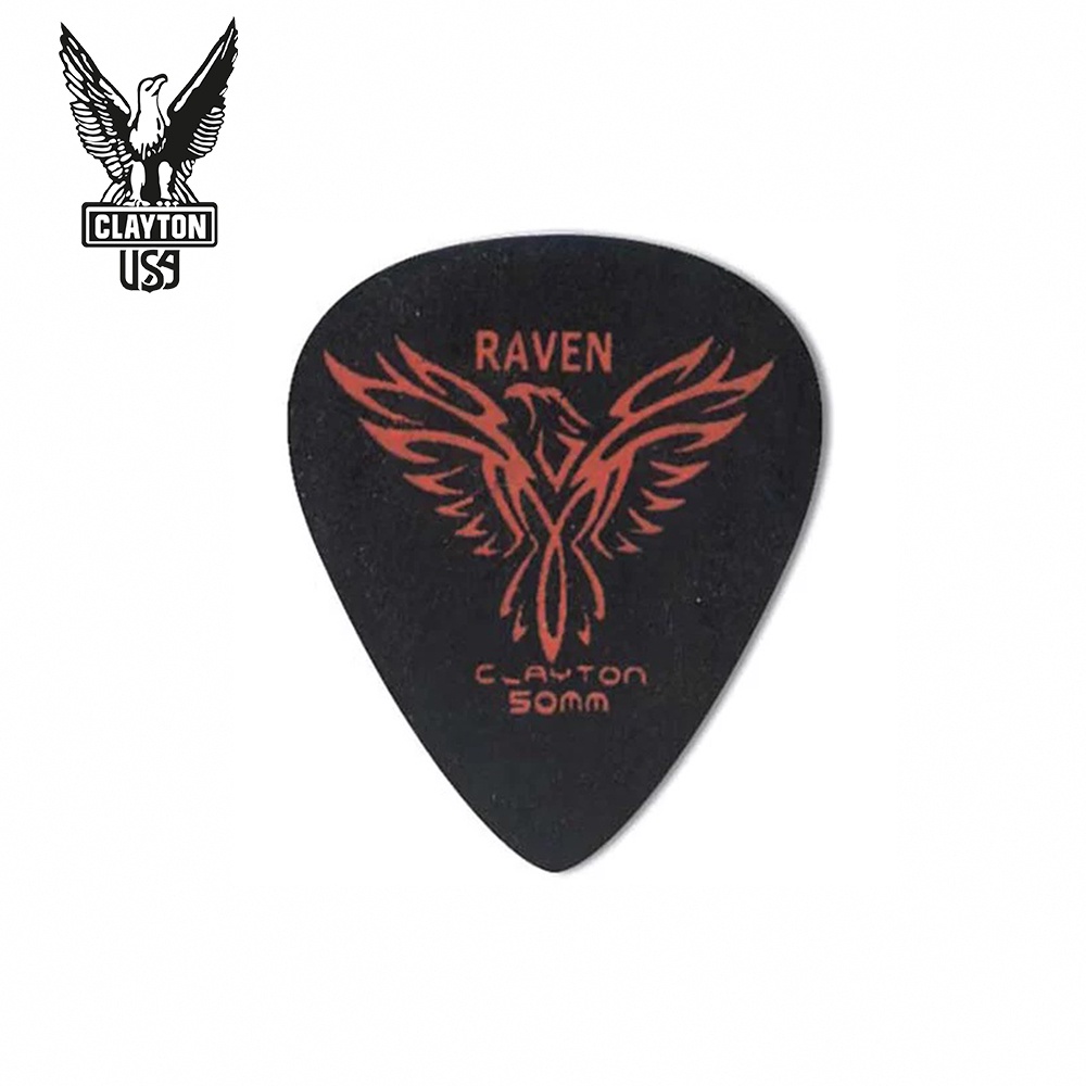 Clayton Black Raven Standard Picks 吉他彈片 多種厚度款(三片、十片組)【敦煌樂器】
