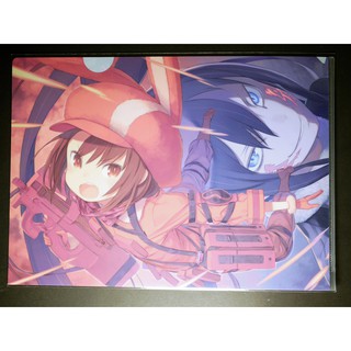 [加冰] 刀劍神域 外傳 GGO 電擊屋 電擊文庫限定 黑星紅白 原畫款 L夾 資料夾 檔案夾 D款 小比類卷香蓮
