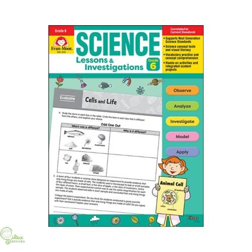 Science Lessons and Investigations, Grade 6