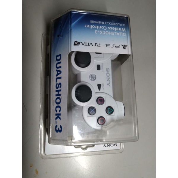 原廠Sony PS3 PS Vita tv版 無線控制器 無線震動手把 搖桿 (白色) 全新