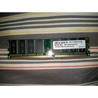 Apacer 宇瞻 256MB DDR400 PC3200 記憶體