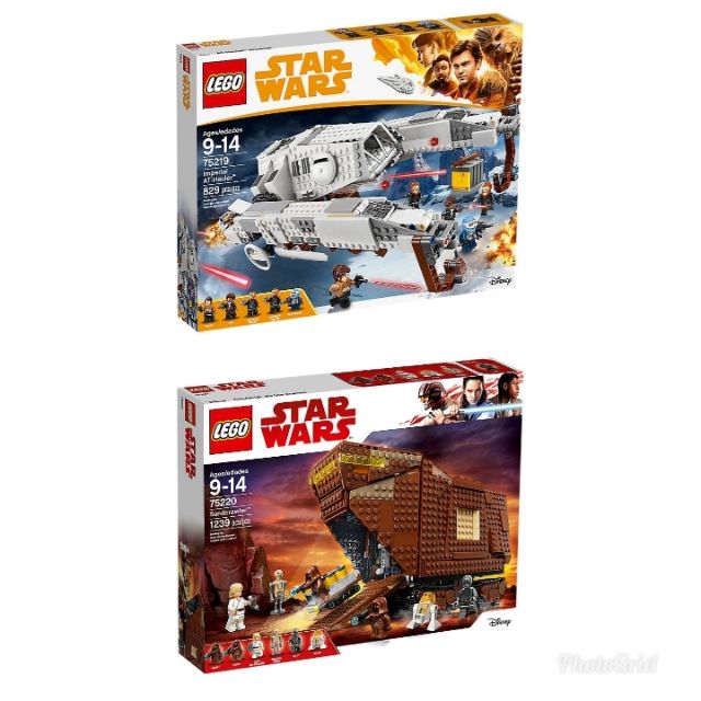 【ToyDreams】LEGO 75219+75220 Imperial AT-Hauler+Sandcrawler