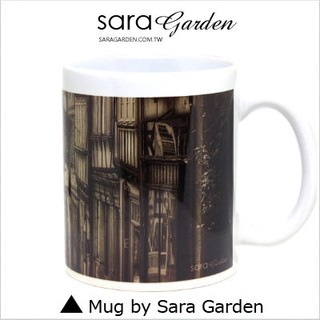 客製化 馬克杯 陶瓷杯 80年代 復古 美式 街景 Sara Garden