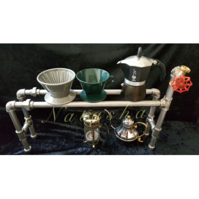 手沖咖啡架工業風可訂製手沖架 蝦皮購物