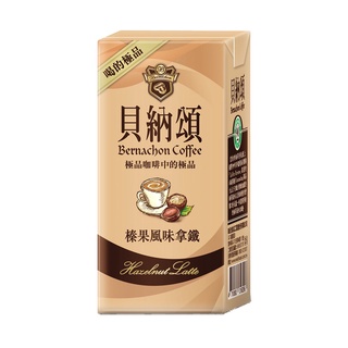 貝納頌 榛果拿鐵咖啡 375ml x 3【家樂福】