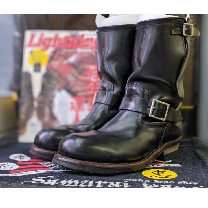 red wing 2268 工程師靴 黑色 現行版 engineer boots