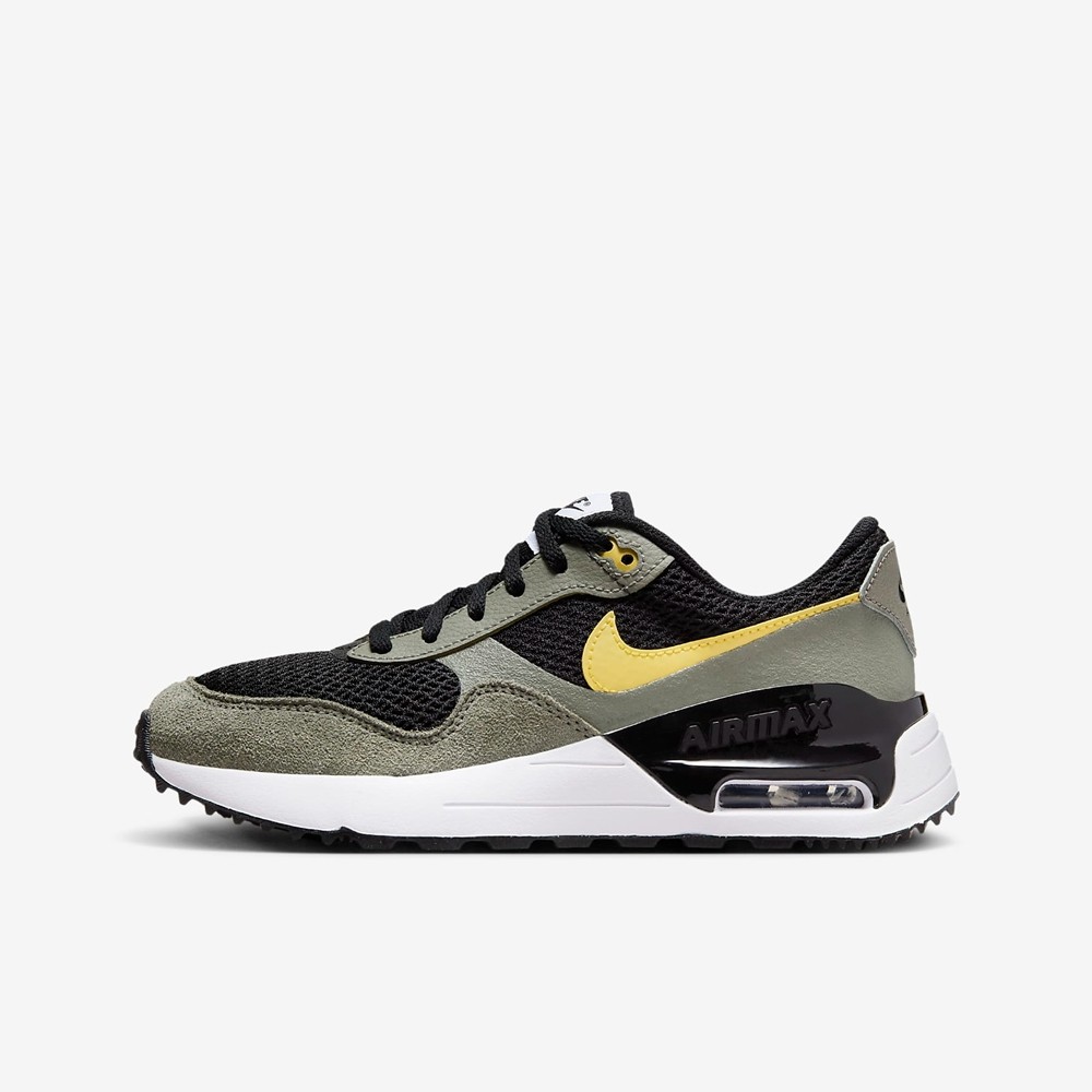 NIKE 休閒鞋 AIR MAX SYSTM (GS) 大童 女鞋 DQ0284007 軍綠黑 現貨 廠商直送