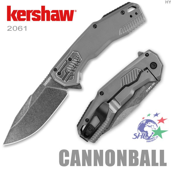 Kershaw CANNONBALL 折刀 / D2 高碳工具鋼 / 框架鎖 / 2061【詮國】