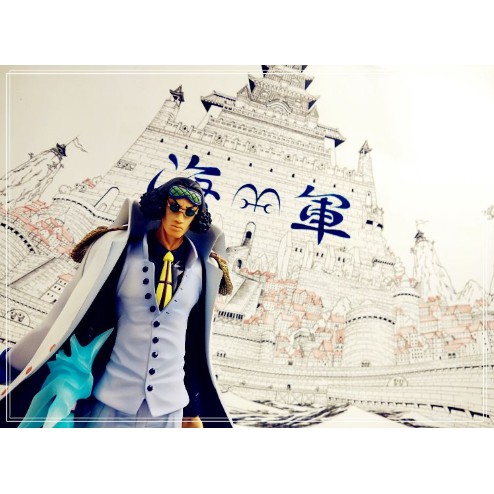 海賊王航海王頂上戰爭海軍本部加長版大海報背景海報海軍pop Pvc 藤虎赤犬青雉黃猿三大將 蝦皮購物