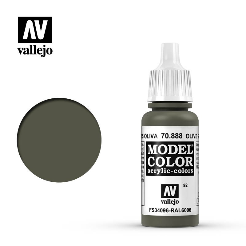 【鋼彈太上皇】Model Color 70888 橄欖灰色 Acrylicos Vallejo AV 水性漆