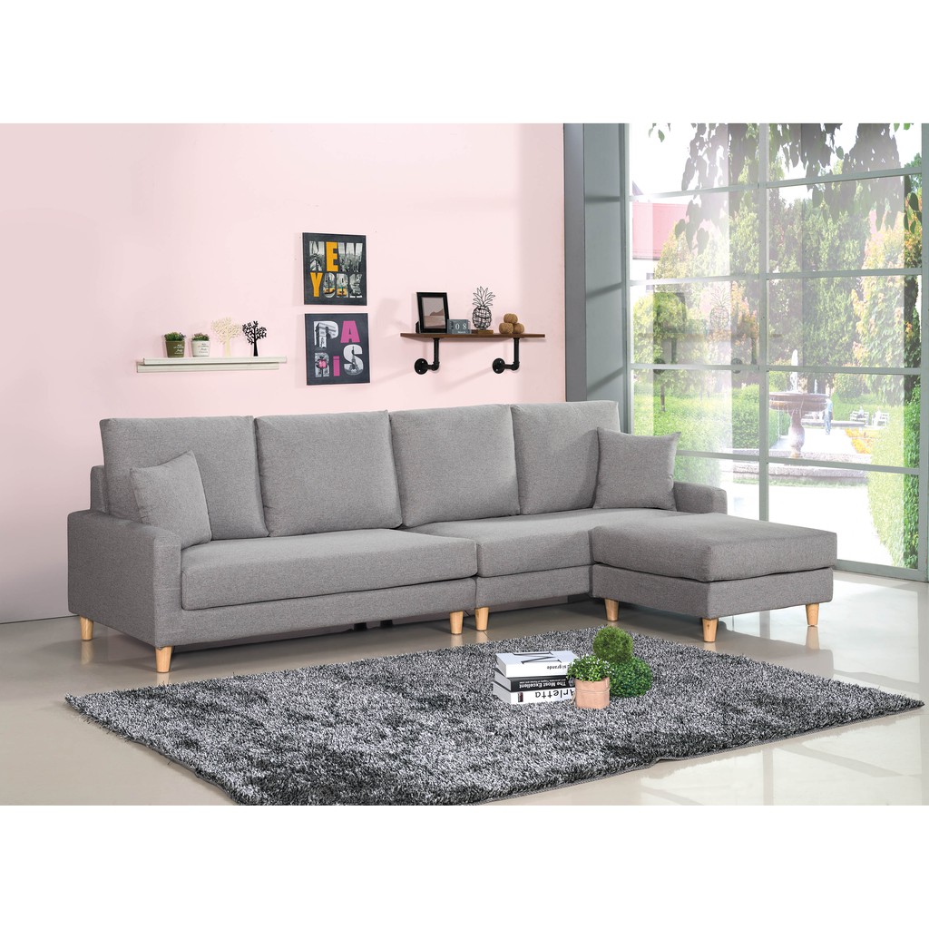 【南洋風休閒傢俱】精選沙發系列- 諾可西L型布製沙發 套房沙發 SB146-5