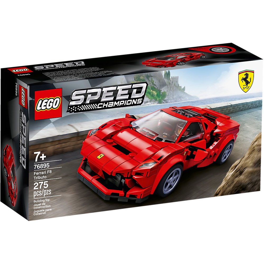 LEGO 76895 Ferrari F8 Tributo 賽車系列【必買站】樂高盒組