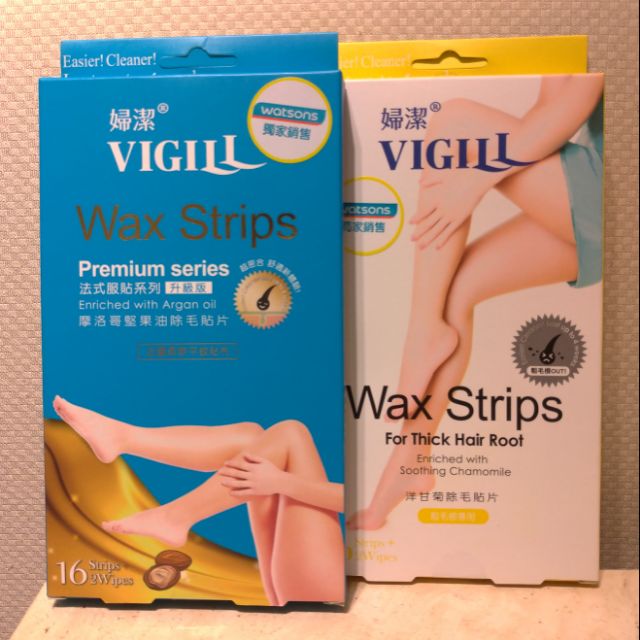 婦潔VIGILL Wax Strips 除毛貼片