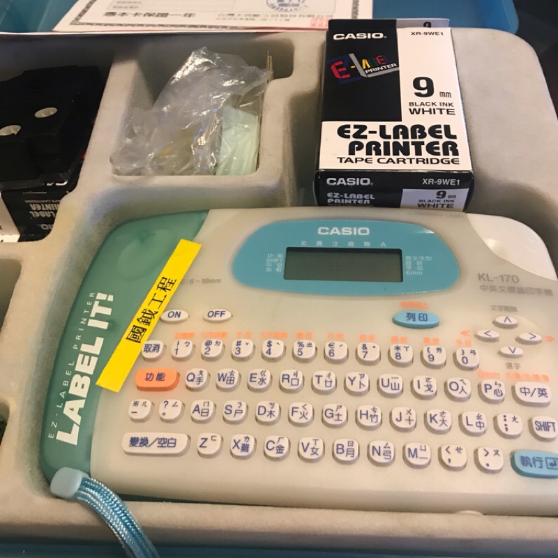 Casio 標籤機 kL-170