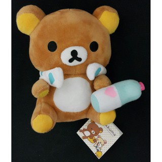 拉拉熊 RILAKUMA 玩偶 公仔 娃娃 沐浴 洗澡