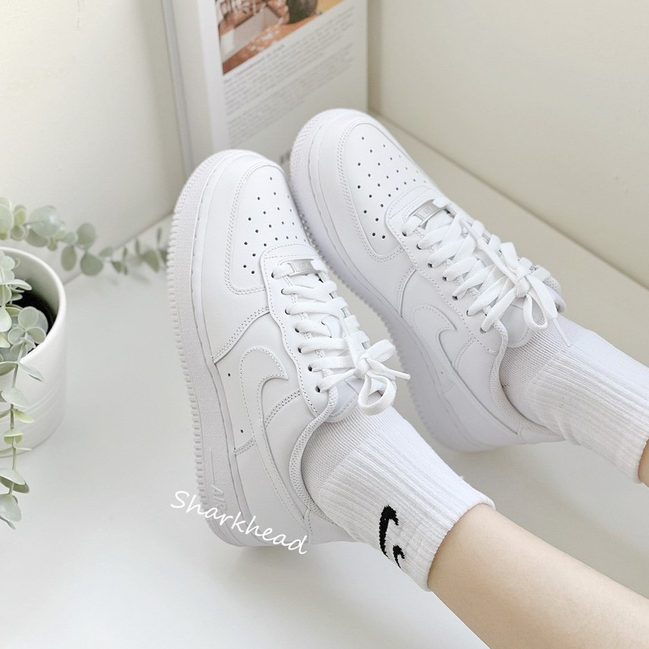 【Sharkhead】現貨 Nike Air Force 1 白 DD8959-100 CW2288-111 全白 白鞋