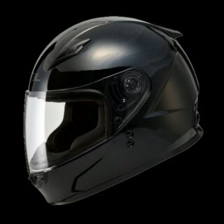 ☆宥鈞機車騎士精品☆SOL安全帽SF-2 / SF2素色亮面黑色 輕量，帽體輕巧加送黑色或電鍍鏡片