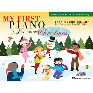 【599免運費】英文版 芬貝爾預備級【My First Piano Adventure】【聖誕A 準備閱讀】FF3001