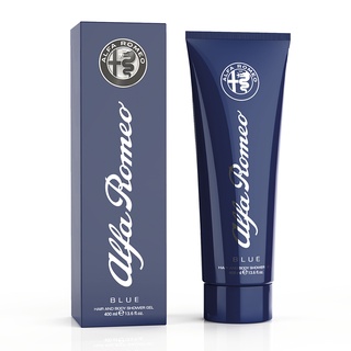 【Alfa Romeo】愛快羅密歐 紳藍榮耀2合1洗髮沐浴膠(400ML)｜GISH Beauty 香氛 沐浴乳 清潔