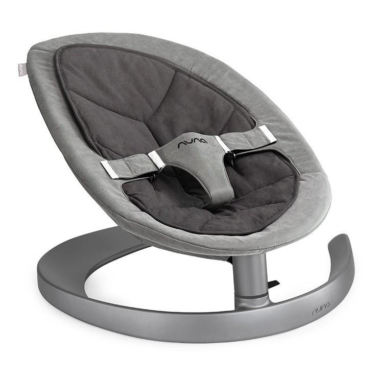 荷蘭 Nuna Leaf 嬰兒搖椅 安撫椅 深灰 官網原價6800