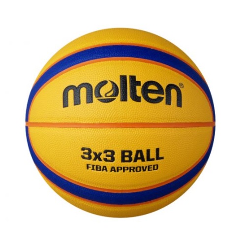 MOLTEN 3x3 籃球 合成皮籃球 三對三專用 3對3籃球 深溝 比賽級 B33T5000 室內籃球 FIBA認證