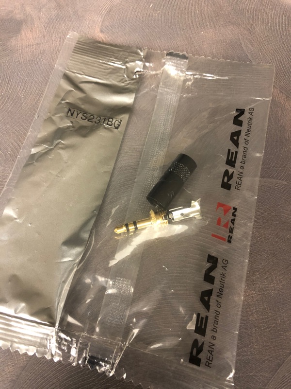 🔈唐竹音響🔈 Neutrik REAN 3.5 mm耳機頭 NYS231BG 231