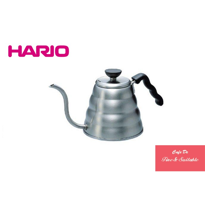 【新包裝】HARIO 不鏽鋼細口壺-1200ml (VKBR-120HSV)