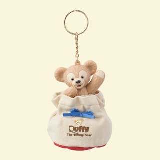 日本東京海洋迪士尼限定 Duffy 達菲 帆布水桶包 造型鑰匙圈 現貨