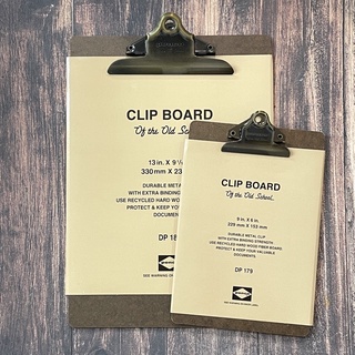 《牽筆文具社》現貨 HIGHTIDE ｜PENCO Clip Board 古銅色金屬板夾