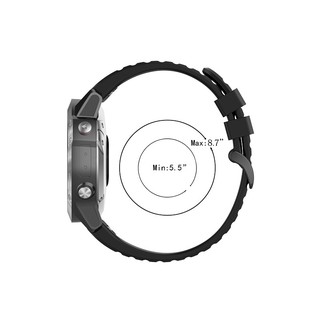 【矽膠錶帶】適用 Garmin Quatix 5 快拆 快扣 錶帶 22mm