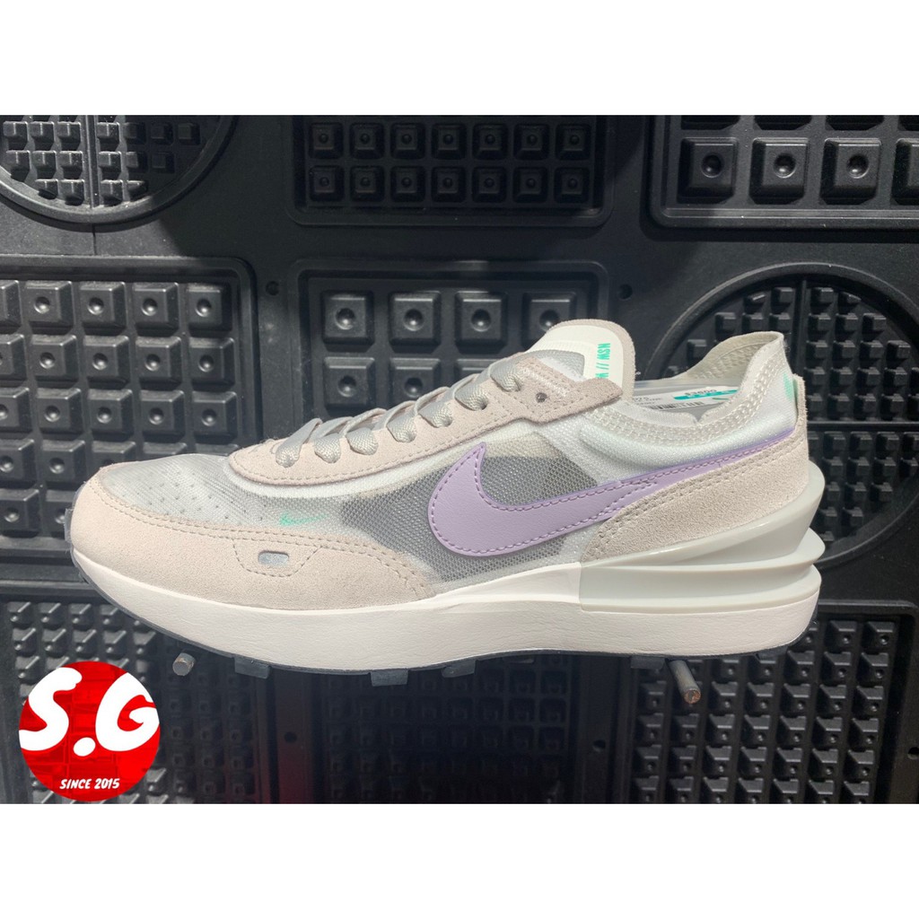 S.G W NIKE WAFFLE ONE ESS 薰衣草紫 運動 休閒鞋 女鞋 DC2533-101