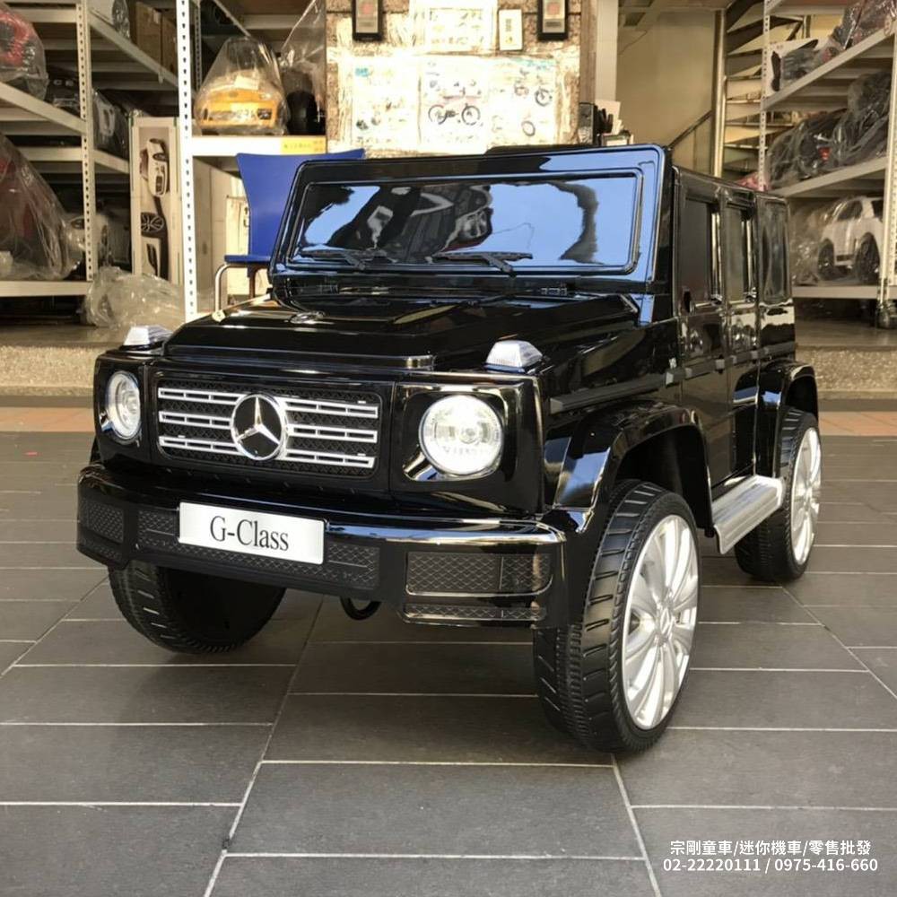 賓士 G500 兒童電動吉普車  正版授權  G-class 奔馳 Benz 雙開門  雙驅動 烤漆 電動車 兒童騎乘類