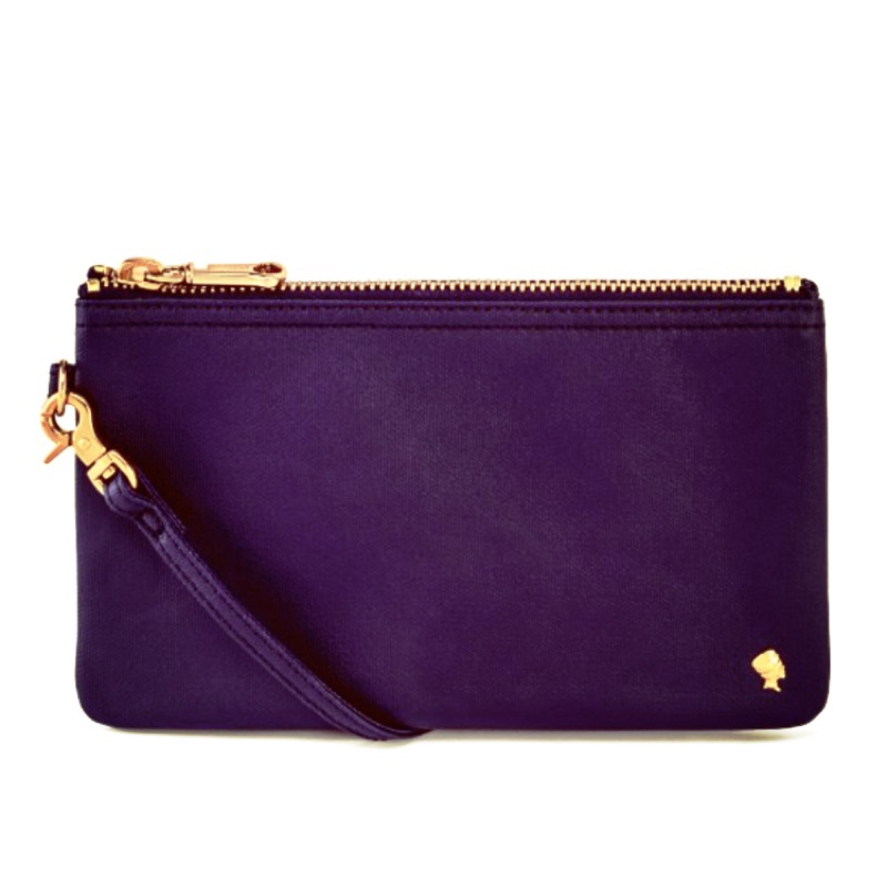 Porter International 紫色手拿包
