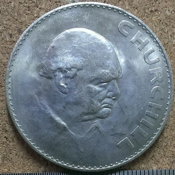 1965年英國 邱吉爾 大型紀念幣
