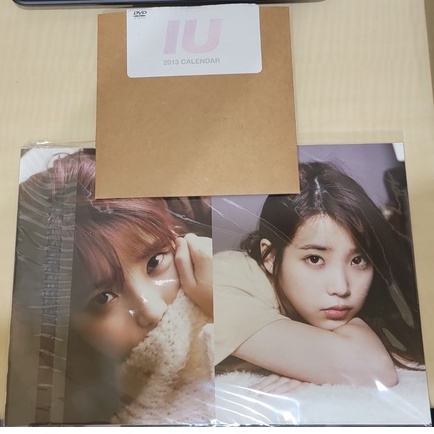 IU 李知恩 2013年官方年曆 DVD&amp;海報