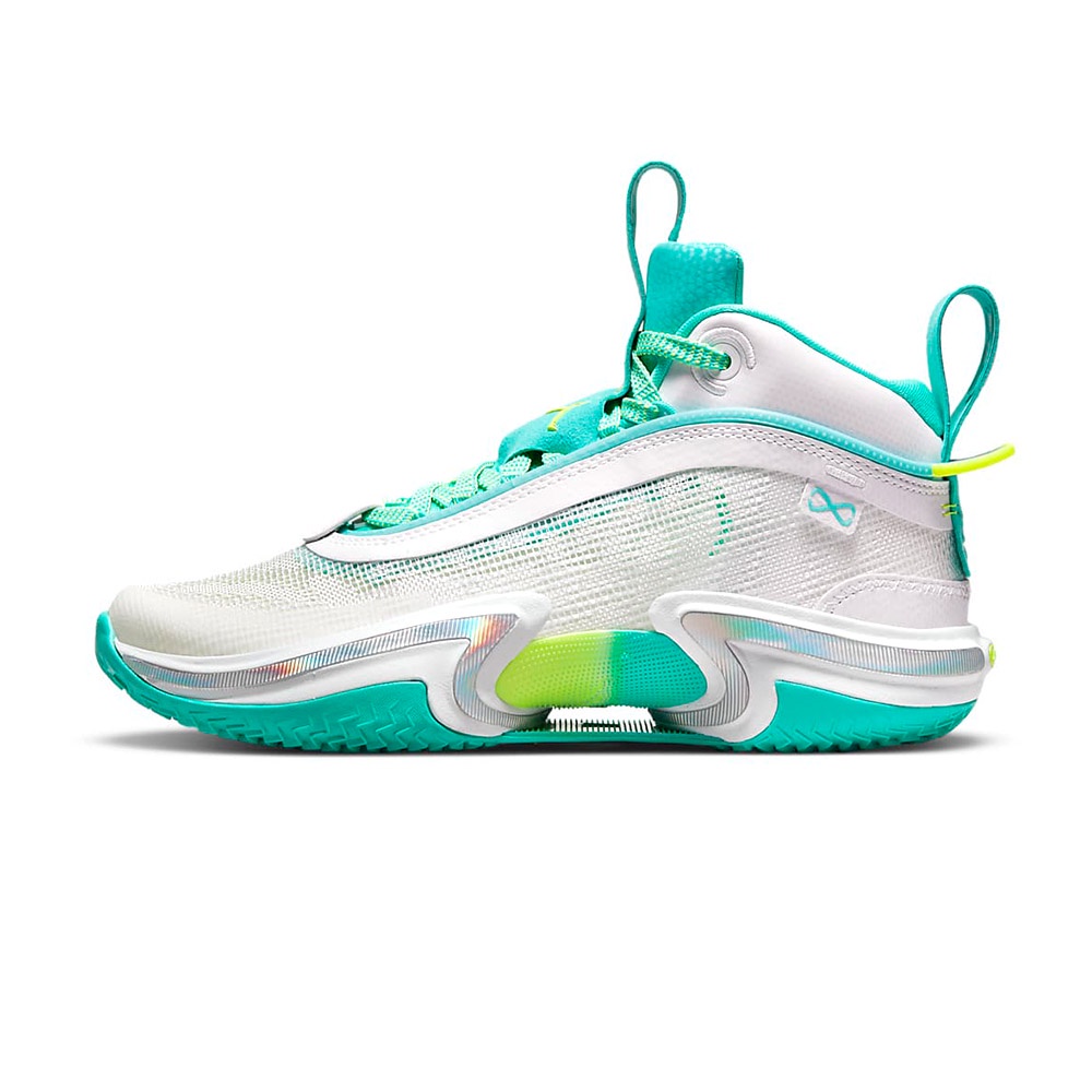 Nike Air Jordan XXXVI GUO GS 大童 白綠 郭艾倫 AJ36 籃球鞋 DM0795-107