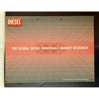 Diesel 時裝型錄 十幾年前的時尚藝術 難得—見