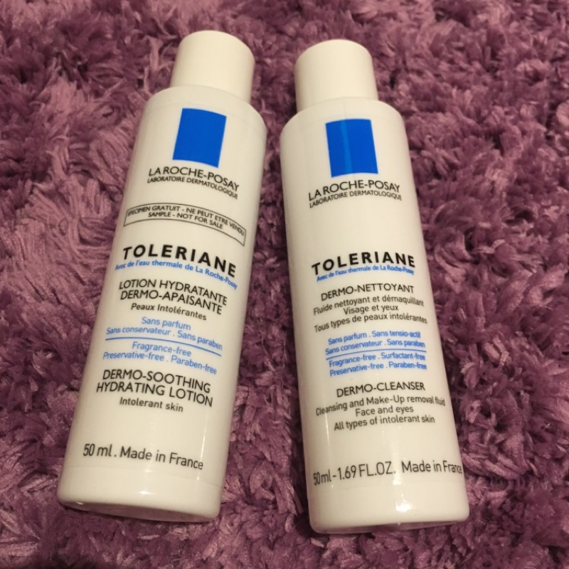 理膚寶水 多容安兩件組［50ml 舒緩保濕化妝水& 50ml 清潔卸妝乳液］