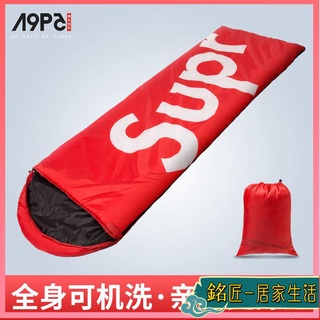午休睡袋 露營睡袋 隔髒睡袋 登山睡袋 羽絨睡袋 潮牌戶外睡袋防寒防水保暖露營便捷成人加厚旅行室內春秋露營睡袋
