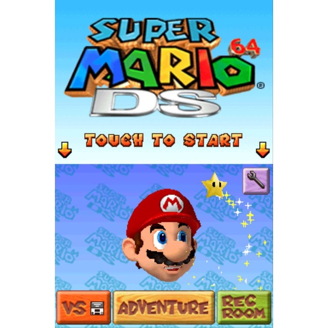 NDS 超級瑪利歐 64DS Super Mario 64 DS 美版遊戲 電腦免安裝版 PC運行(非卡帶!!)