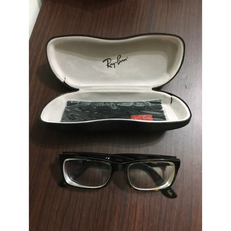 二手 Ray Ban 原價4500 雷朋RB5216 2012 玳瑁 粗框眼鏡