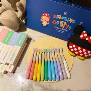 小蘑菇月份牙刷組 牙刷 月份牙刷 小蘑菇牙刷 外銷韓國