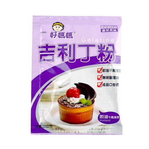 SK MART-【惠昇】吉利丁粉 Huisheng-gelatin powder 10g